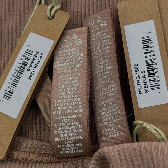 SKIMS Soft Lounge Rib Tank + Thong Team USA Sienna Small - Picture 12 of 14